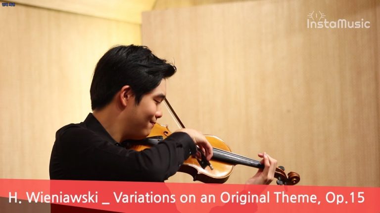 Wieniawski Variations on an Original Theme 비에냐프스키 오리지널 주제에 의한 변주곡 _ 김정윤