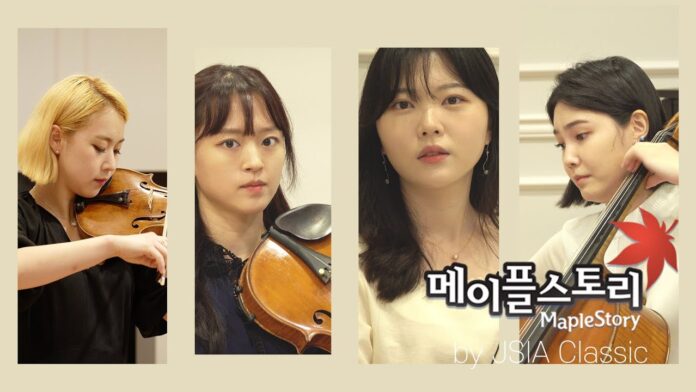 메이플스토리 OST  Maple Story Medley │바이올린 + 비올라 + 첼로 + 피아노 by 제이시아클래식